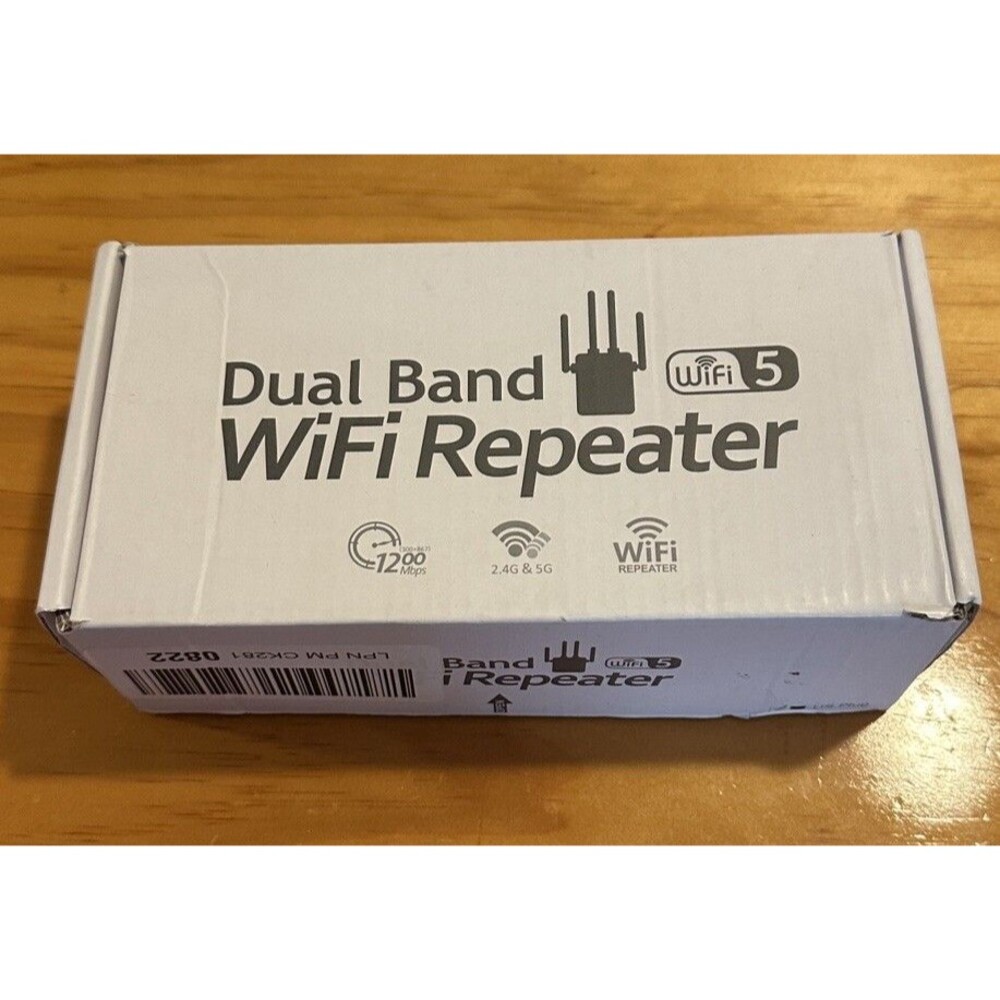 2.4g/5g Dual Band Wifi Repeater